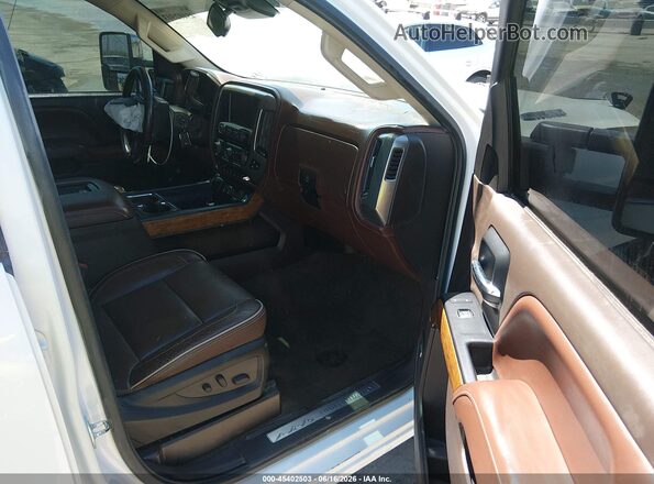 1GC1KXE82GF241720 2016 CHEVROLET SILVERADO White Widok wnętrza z przodu