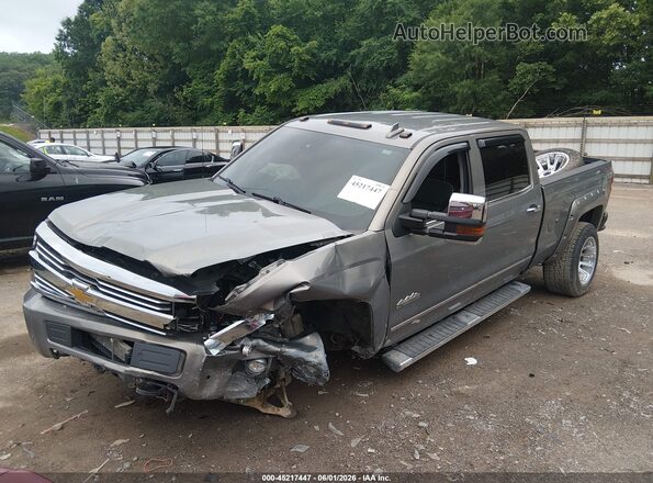 1GC1KXEG0HF111430 2017 CHEVROLET SILVERADO Pewter Առջևի ձախ երեք քառորդ տեսարան