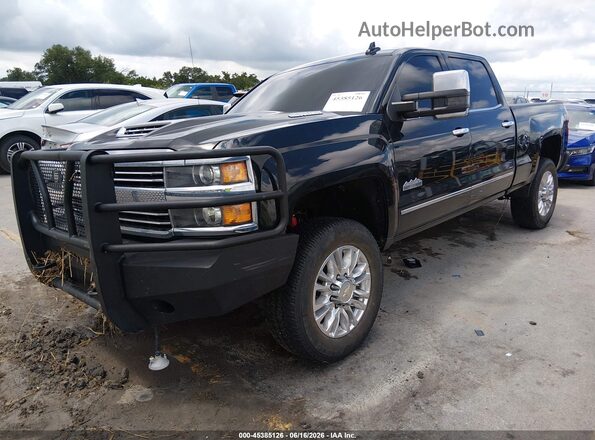 1GC1KXEY0HF139446 2017 CHEVROLET SILVERADO Black წინა მარცხენა ხედი სამი მეოთხედიდან