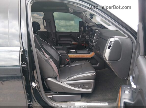 1GC1KXEY0HF139446 2017 CHEVROLET SILVERADO Black წინა სალონის ხედი