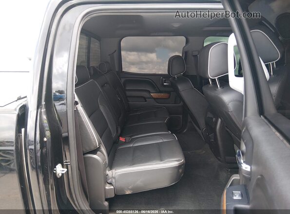 1GC1KXEY0HF139446 2017 CHEVROLET SILVERADO Black VIN კოდის სტიკერის ხედი