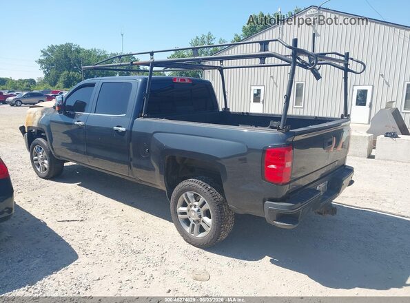 1GC1KXEY0JF138545 2018 CHEVROLET SILVERADO Black Tył lewy