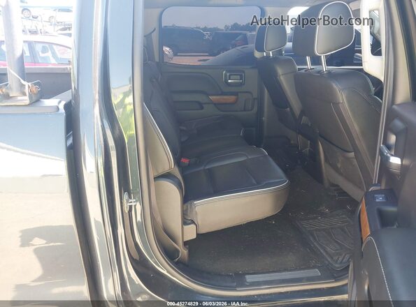 1GC1KXEY0JF138545 2018 CHEVROLET SILVERADO Black Widok naklejki z numerem VIN