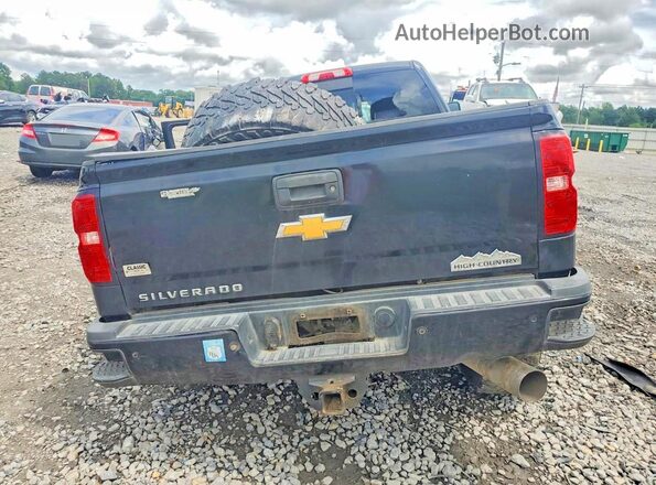 1GC1KXEY4JF224201 2018 CHEVROLET SILVERADO Черный Вид сзади