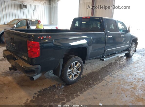 1GC1KXEY5JF271141 2018 CHEVROLET SILVERADO Черный Задняя правая четверть