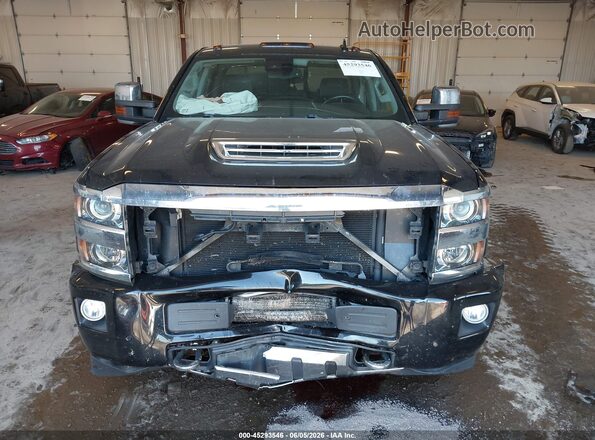 1GC1KXEY5JF271141 2018 CHEVROLET SILVERADO Черный Вид щитка приборов