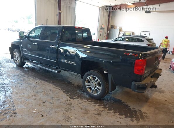 1GC1KXEY5JF271141 2018 CHEVROLET SILVERADO Черный Задняя левая четверть
