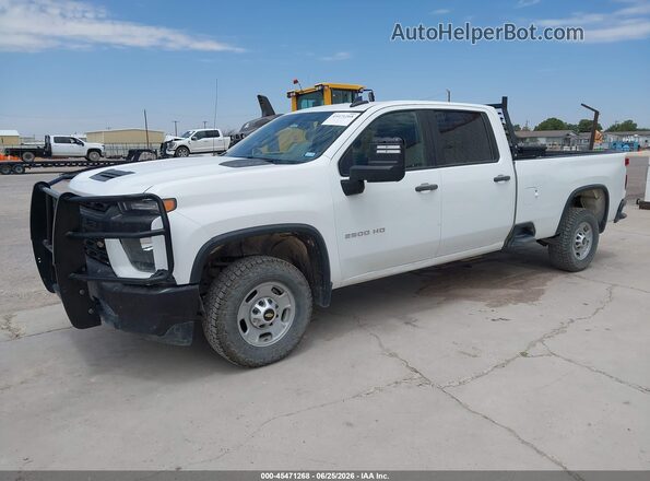 1GC1WLE73LF332106 2020 CHEVROLET SILVERADO White Front left