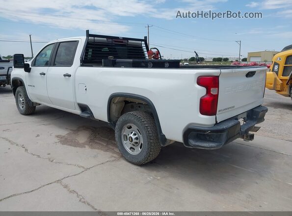 1GC1WLE73LF332106 2020 CHEVROLET SILVERADO White Rear left