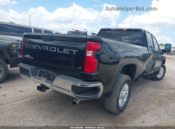 1GC1WNE72NF136320 2022 CHEVROLET SILVERADO Black უკანა მარჯვენა