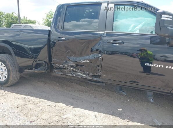 1GC1WNE72NF136320 2022 CHEVROLET SILVERADO Black წინა ხედი