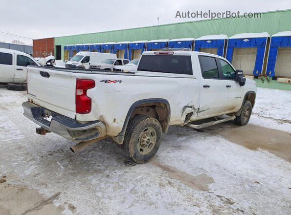 1GC1YLE73PF236203 2023 CHEVROLET SILVERADO Белый Задняя правая четверть