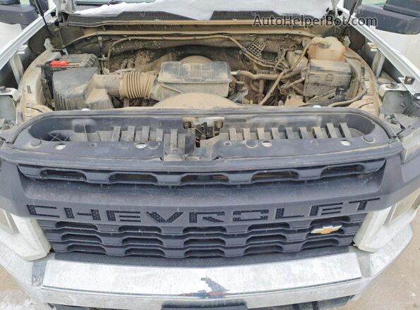1GC1YLE73PF236203 2023 CHEVROLET SILVERADO Белый Вид подкапотного пространства