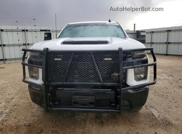 1GC1YLE77MF115802 2021 CHEVROLET SILVERADO White 