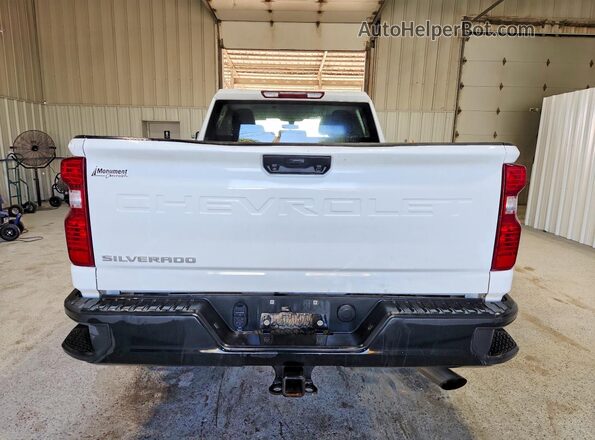 1GC1YLE79PF175942 2023 CHEVROLET SILVERADO White უკანა ხედი