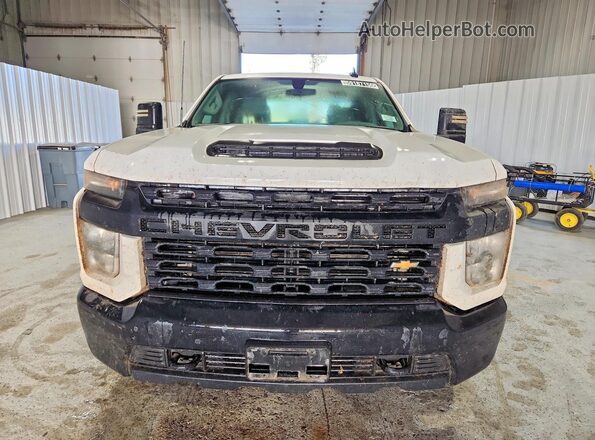 1GC1YLE79PF175942 2023 CHEVROLET SILVERADO White წინა ხედი