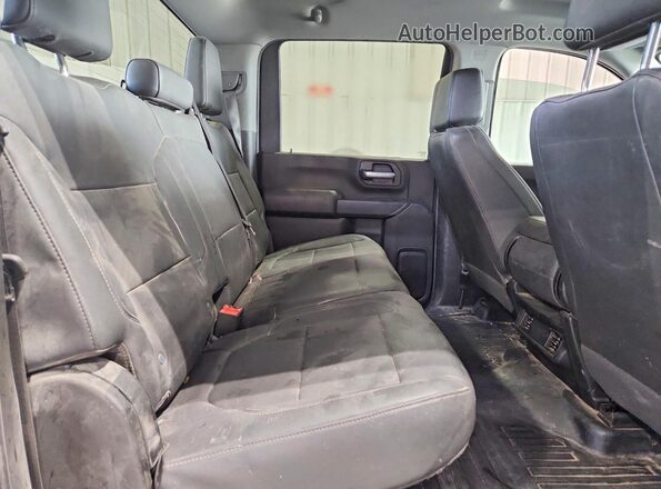 1GC1YLE79PF175942 2023 CHEVROLET SILVERADO White უკანა სავარძლების ხედი