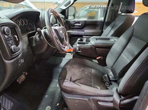 1GC1YME75MF184042 2021 CHEVROLET SILVERADO White Вид салону спереду
