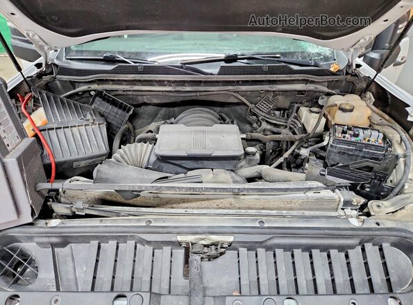 1GC1YME75MF184042 2021 CHEVROLET SILVERADO White Вид задньої частини салону