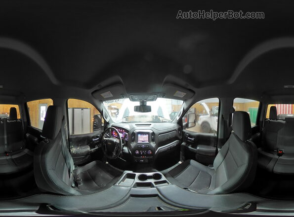 1GC1YME75MF184042 2021 CHEVROLET SILVERADO White Вид наклейки з VIN-кодом