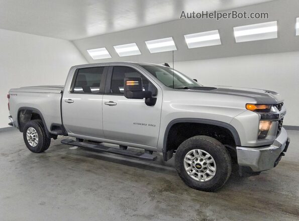 1GC1YNE71LF301071 2020 CHEVROLET SILVERADO Silver Передня права чверть