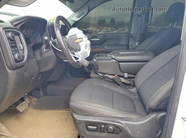 1GC1YNEY0PF159584 2023 CHEVROLET SILVERADO White Widok wnętrza z przodu