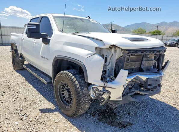 1GC1YNEY6MF300217 2021 CHEVROLET SILVERADO White Przód prawy