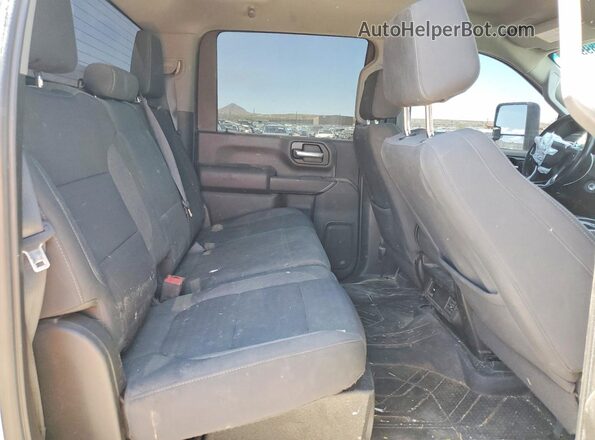 1GC1YNEY6MF300217 2021 CHEVROLET SILVERADO White Widok tylnych siedzeń