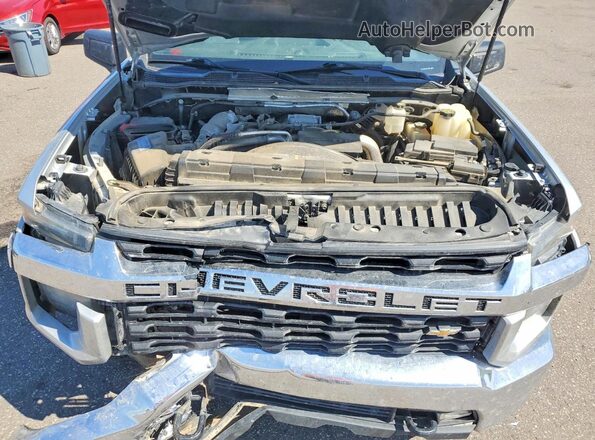 1GC1YNEY9LF186082 2020 CHEVROLET SILVERADO Silver Սալոնի հետևի տեսք