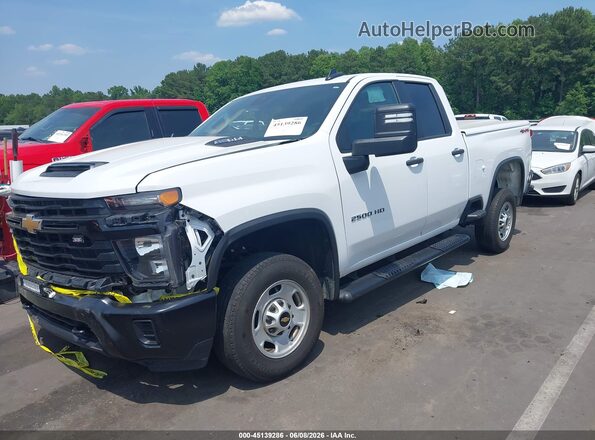 1GC2KLE78SF189801 2025 CHEVROLET SILVERADO White 