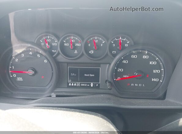 1GC2KLE78SF189801 2025 CHEVROLET SILVERADO White 