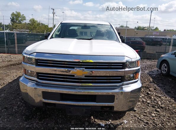 1GC2KUEG5GZ366347 2016 CHEVROLET SILVERADO White ხელსაწყოთა პანელის ხედი