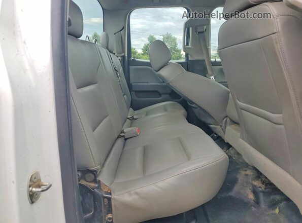 1GC2KUEG7GZ407531 2016 CHEVROLET SILVERADO Белый Вид задних сидений