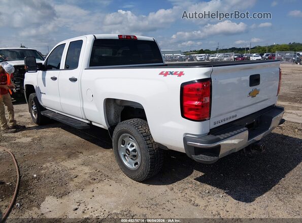 1GC2KUEG7JZ320767 2018 CHEVROLET SILVERADO Белый Задняя левая четверть