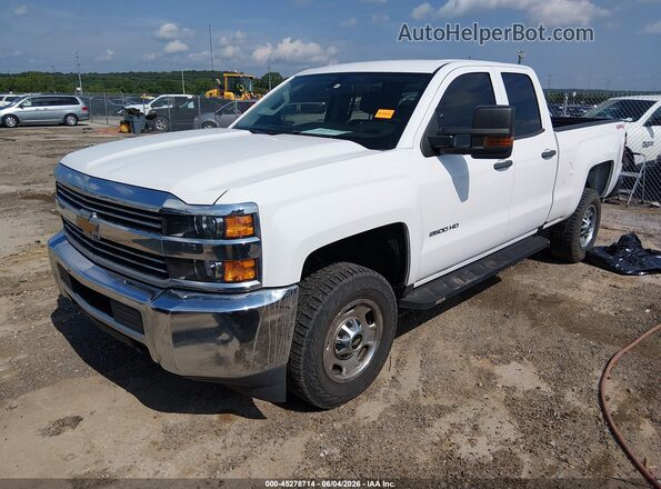 1GC2KUEG7JZ320767 2018 CHEVROLET SILVERADO Белый Передняя левая четверть