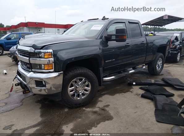 1GC2KVEG0HZ245457 2017 CHEVROLET SILVERADO Gray წინა მარცხენა ხედი სამი მეოთხედიდან