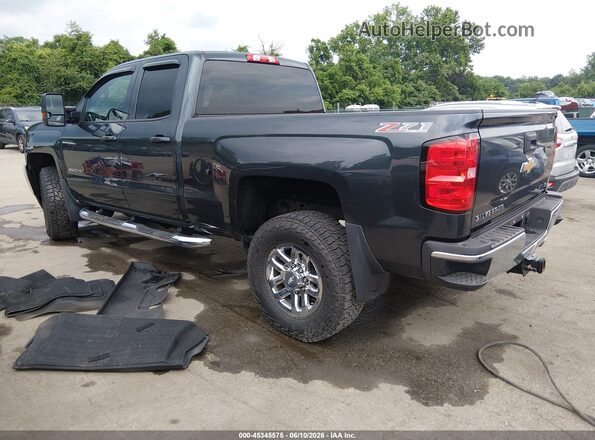 1GC2KVEG0HZ245457 2017 CHEVROLET SILVERADO Gray უკანა მარცხენა