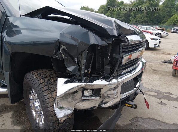 1GC2KVEG0HZ245457 2017 CHEVROLET SILVERADO Gray წინა ხედი