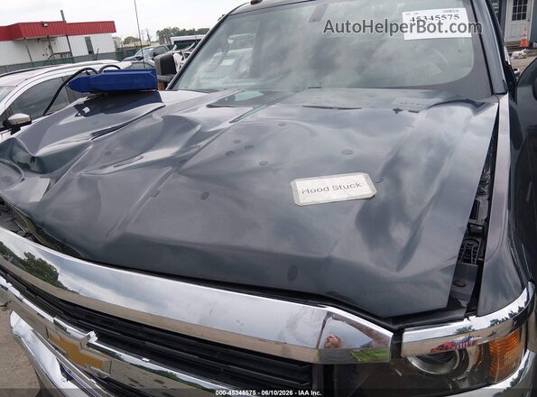 1GC2KVEG0HZ245457 2017 CHEVROLET SILVERADO Gray უკანა ხედი