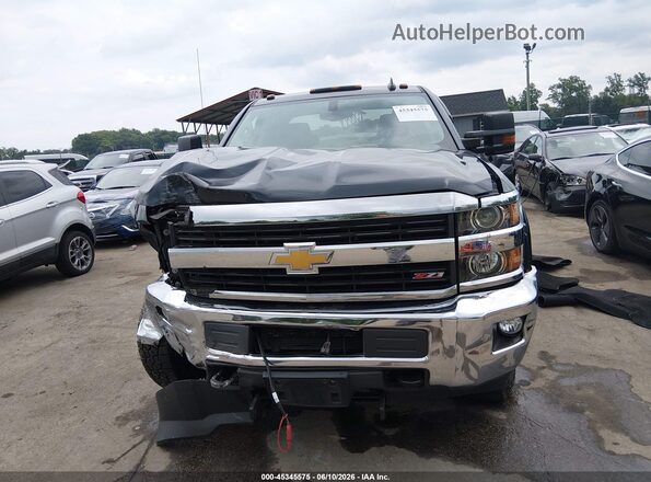 1GC2KVEG0HZ245457 2017 CHEVROLET SILVERADO Gray ხელსაწყოთა პანელის ხედი