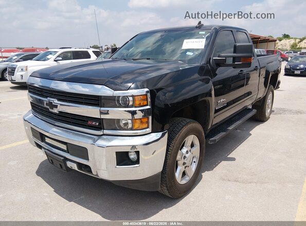 1GC2KVEG5GZ231648 2016 CHEVROLET SILVERADO Black Vista tres cuartos delantera izquierda