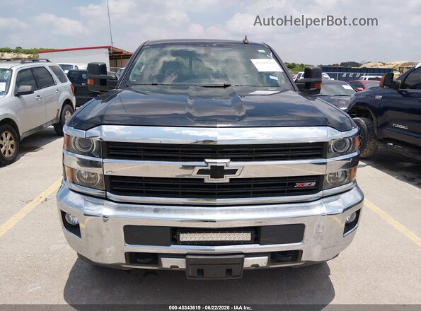 1GC2KVEG5GZ231648 2016 CHEVROLET SILVERADO Black Vista del cuadro de instrumentos