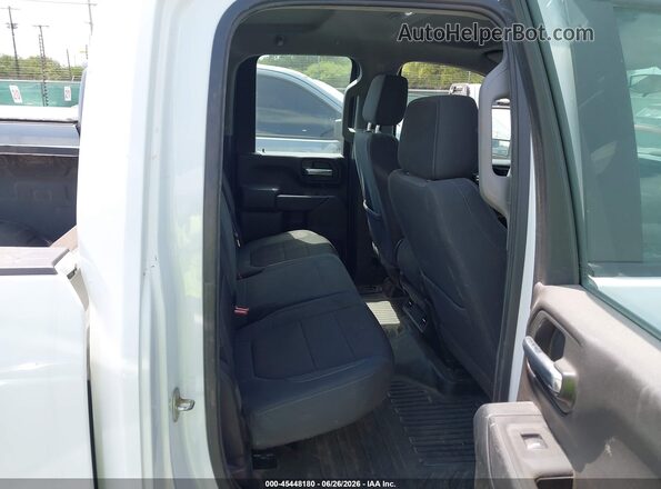 1GC2YLE70MF243609 2021 CHEVROLET SILVERADO Белый Вид наклейки с VIN-кодом
