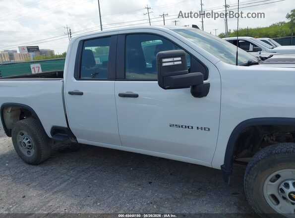 1GC2YLE70MF243609 2021 CHEVROLET SILVERADO Белый Вид задней части салона