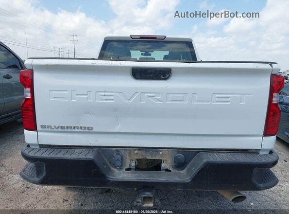 1GC2YLE70MF243609 2021 CHEVROLET SILVERADO Белый 