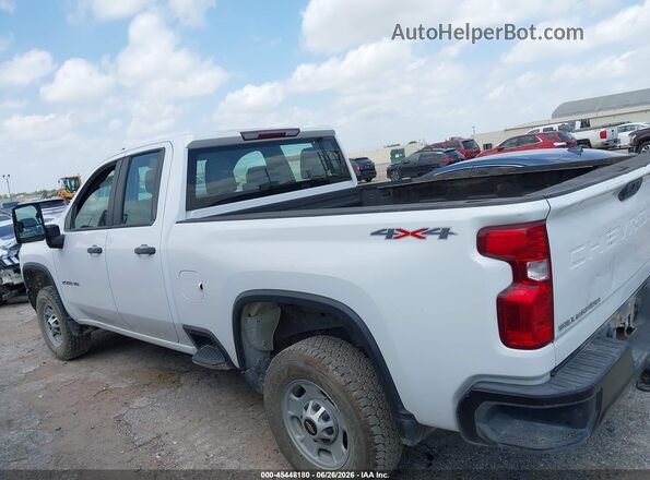 1GC2YLE70MF243609 2021 CHEVROLET SILVERADO Белый Панорамный вид салона 360°