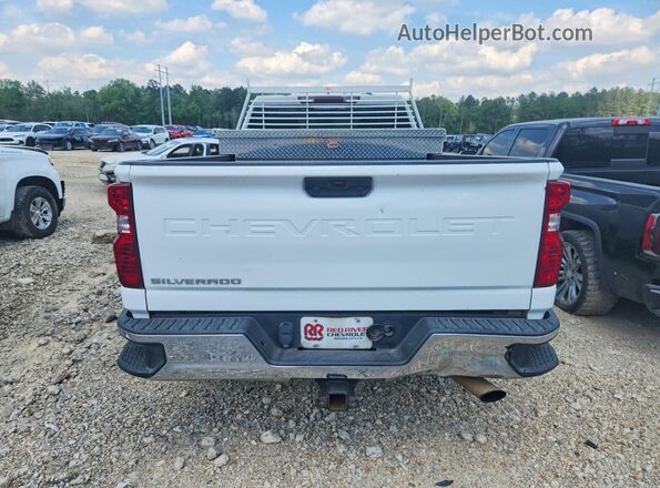 1GC2YLE71MF130722 2021 CHEVROLET SILVERADO White უკანა ხედი