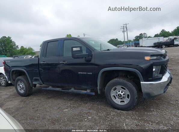 1GC2YLE73MF212760 2021 CHEVROLET SILVERADO Black Вид задньої частини салону