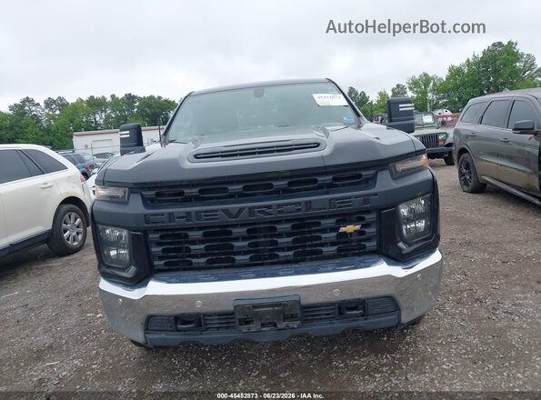 1GC2YLE73MF212760 2021 CHEVROLET SILVERADO Black Вид щитка приладів