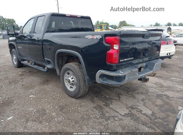 1GC2YLE73MF212760 2021 CHEVROLET SILVERADO Black Задня ліва чверть